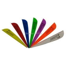 New ELONG LOGO 3 inch Streamline Vane For DIY Archery Arrows Target Shooting&Hunting+100 pcs/lot & Free Shipping