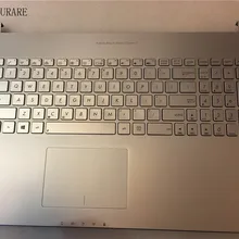 Четыре sourare для Asus N750JV N750JK N750 C чехол с американской клавиатурой и тачпадом