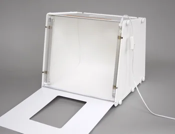 

Portable Photostudio Lightbox,with Built-in LED Lights,Button Fixed Mode CD50
