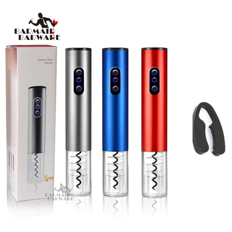 

Automatic Wine Bottle Opener Kit Electric Corkscrew With Foil Cutter 3 color