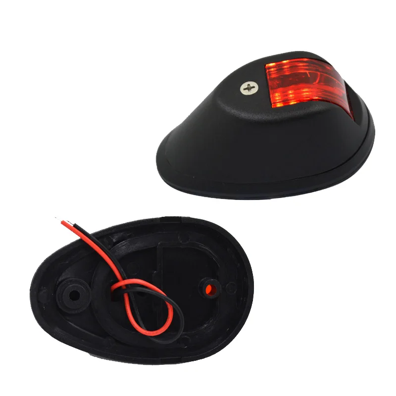 

1 Pair Boat Yacht Navigation Light 12V Plastic Starboard Port Light Red Green