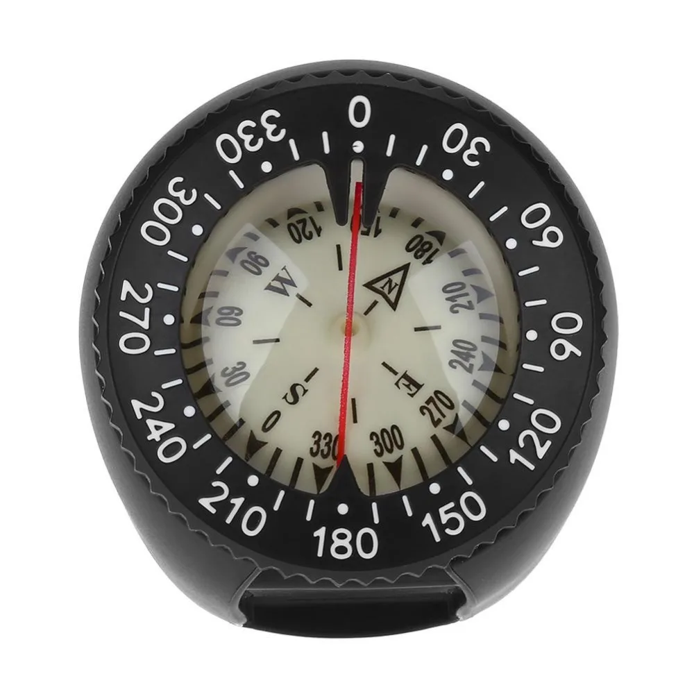 50 м глубина подводный компас водонепроницаемый кавинг Кемпинг Охота компас мини часы компас с браслетом Открытый Инструменты