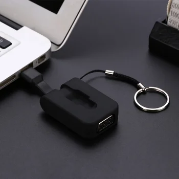 

Type C to VGA Video Display port DP Ajustable Adapter Type-C to HDMI 4K Thunderbolt 3 Converter for MacBook Air /Huawei P20 Pro