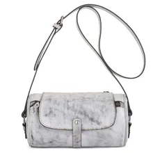 XIYUAN женская розовая/кофейная/синяя сумка-мессенджер из воловьей кожи женская модная Высококачественная сумка на плечо мини-сумка через плечо кошелек