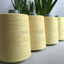 Высокая прочность арамидная нить кевларовая нить огнестойкая швейная нить 20 s/2 20 s/3