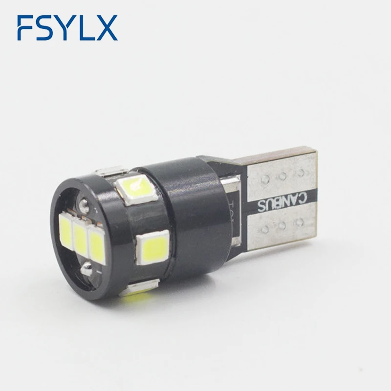 FSYLX T10 W5W 168 194 светодиодный габаритный Боковой фонарь для Mercedes Benz W211 W221 W220 W163 W164 W203 C