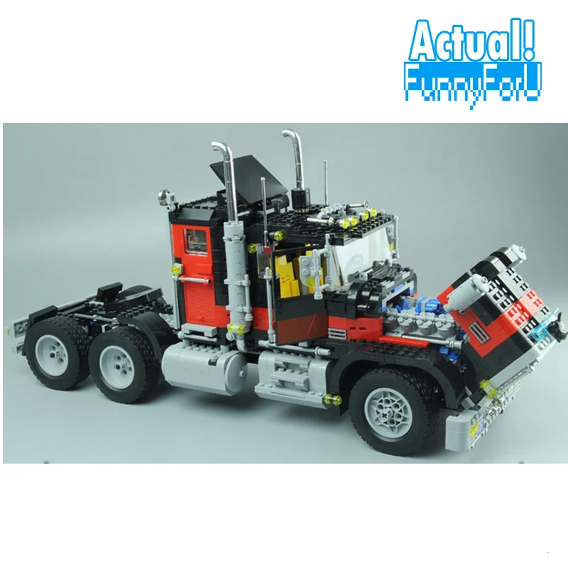 

Lepin 21015 1743Pcs Creative Series The American Black Cat Truck Set 5571 Technic Building Blocks Bricks Children Toys boys Gift
