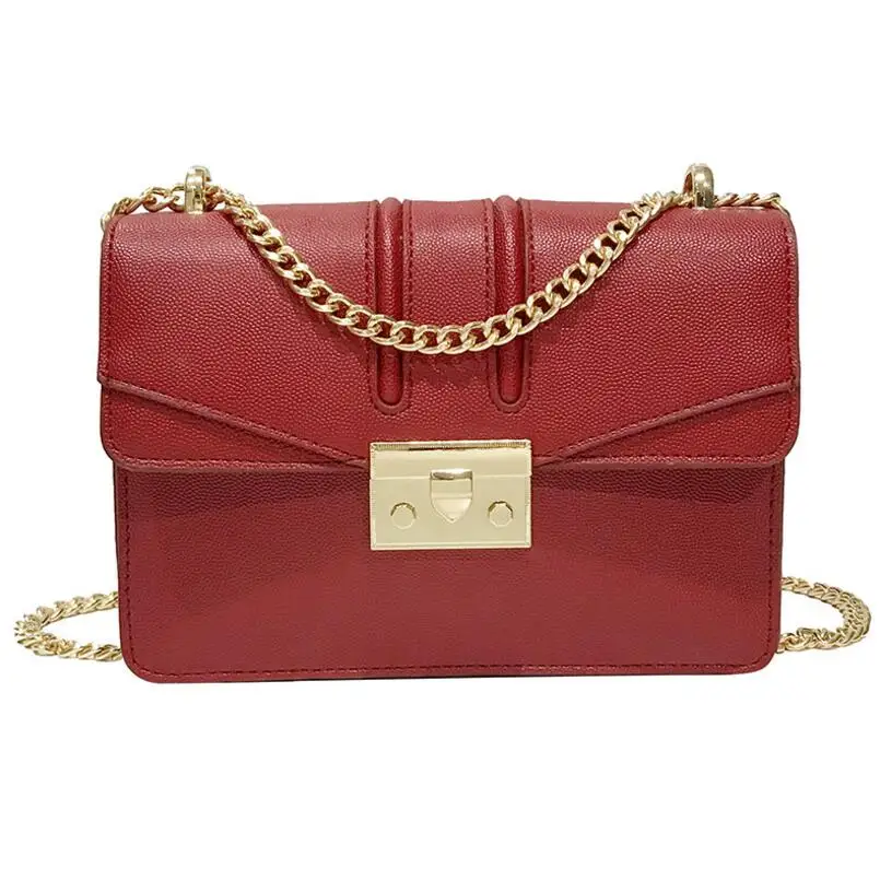 

2019 Brand New Small Shoulder Bags for Women Fashion Ladies Sling Bag PU Leather Crossbody Bags for Girl Simple Messenger Bag