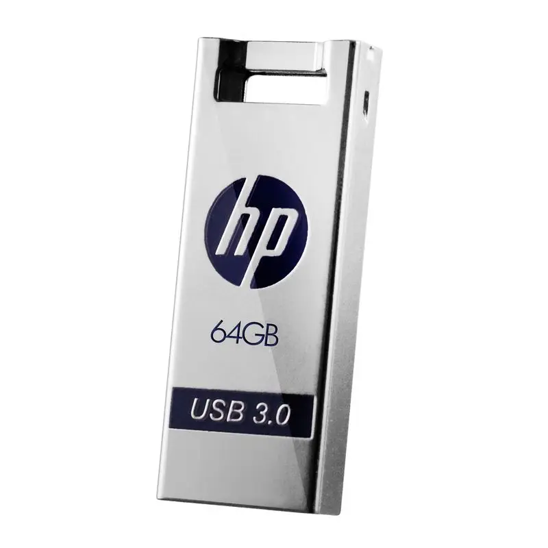 Металлический флэш-диск hp 64GB USB3.0 16GB 32GB 64GB 128 GB, флеш-накопитель на кнопке, флеш-накопитель, милый мини USB карта памяти, Прямая поставка