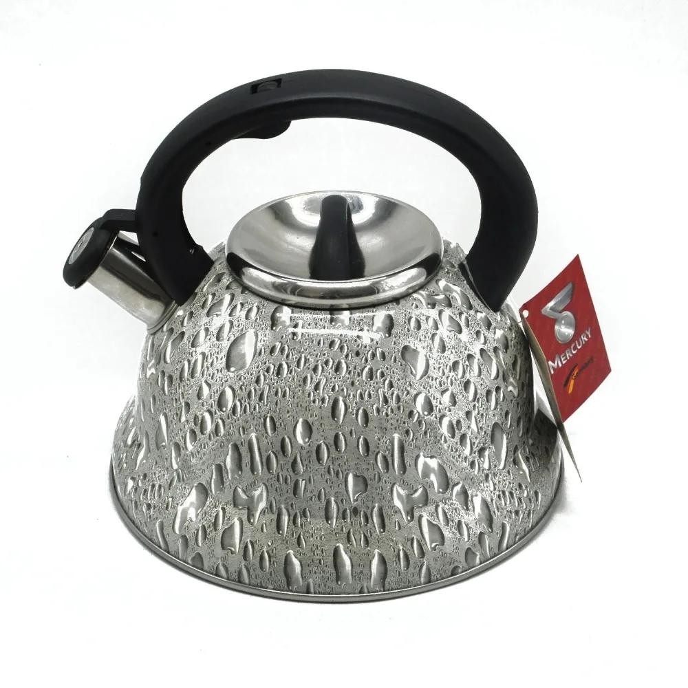 

3.0L Stainless Steel Coffee Whistling Kettle Water Kettles Induction Cooker Whistle Tea Water Pot Home Kitchen