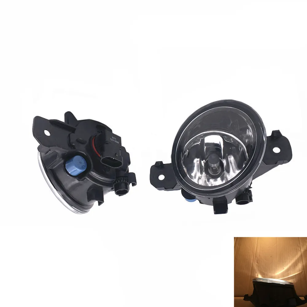 

2pcs/lot (Right + Left) H11 12V Front Bumper Fog Light Lamps For Nissan Qashqai 2 2007-2012 PRIMERA WP12 P12 2002 2003-2015