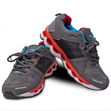 shoes men font b sports b font running comfortable Lace Up New arrival Stability light breathable
