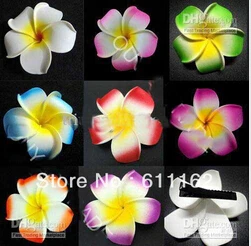 top-quality-2015free-shipping-100pcs-hawaiian-plumeria-foam-flowers-3-inch-head-only-6-colors-mixed