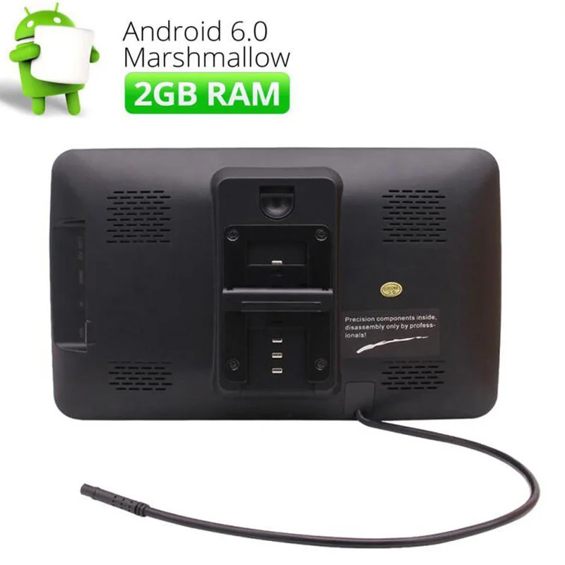10 1 дюймов Android 6 0. Автомобильный подголовник монитор HD 1080 P видеоканал ядро ips