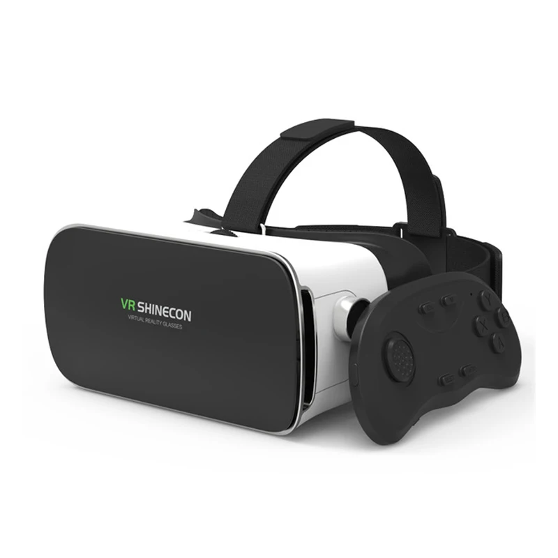 Shinecon VR очки Виртуальная реальность шлем беспроводной Bluetooth 3D Goggle игры видео кино