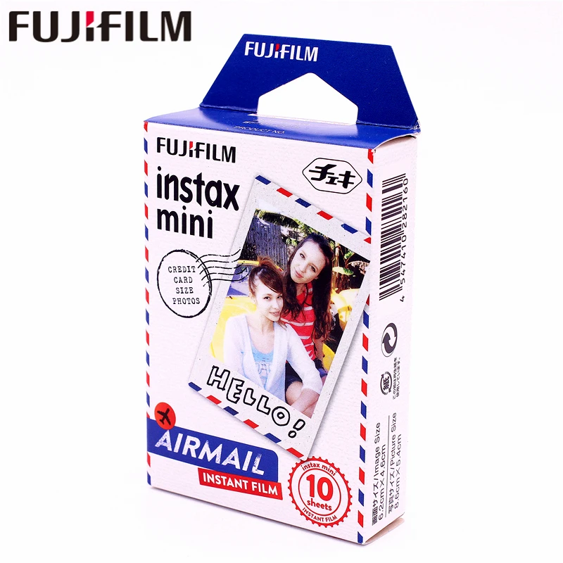 Fujifilm 10 листов Instax Mini авиапочтой мгновенных Фильм фотобумага для Instax Mini 8 7 s 25 50 s 90 9 SP-1 SP-2 Камера