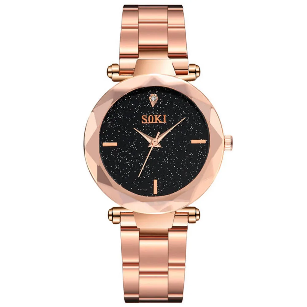 2018 женские модные аналоговые кварцевые круглые наручные часы из нержавеющей стали женские часы с браслетом женские часы relogio feminino