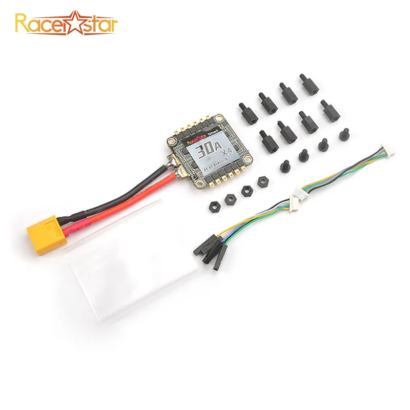 Racerstar Shot30A ESC 30A 30amp 3-6S 4 в 1 BLHeli_S BB2 Dshot600 Интегрированный датчик напряжения тока для