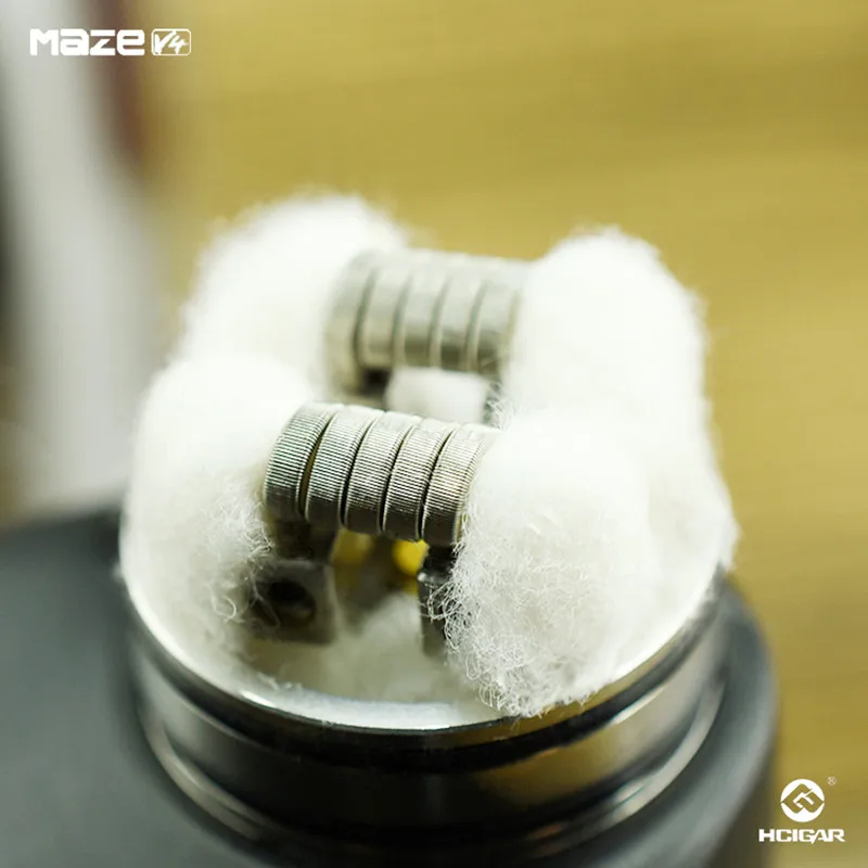 Оригинальный испаритель Hcigar Maze V4 сменный атомайзер 24 мм RDA строительный с двойной