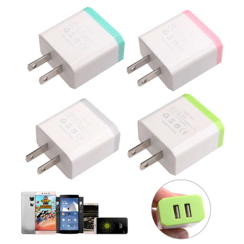 New 2019 arrival 5V 2A AC USB Power Wall Charger Adapter US Plug For Smart Phone HOT 2 Ports Hot Sale New 2019 arrival 5V 2A AC USB Power Wall Charger Adapter US Plug For Smart Phone HOT 2 Ports Hot Sale