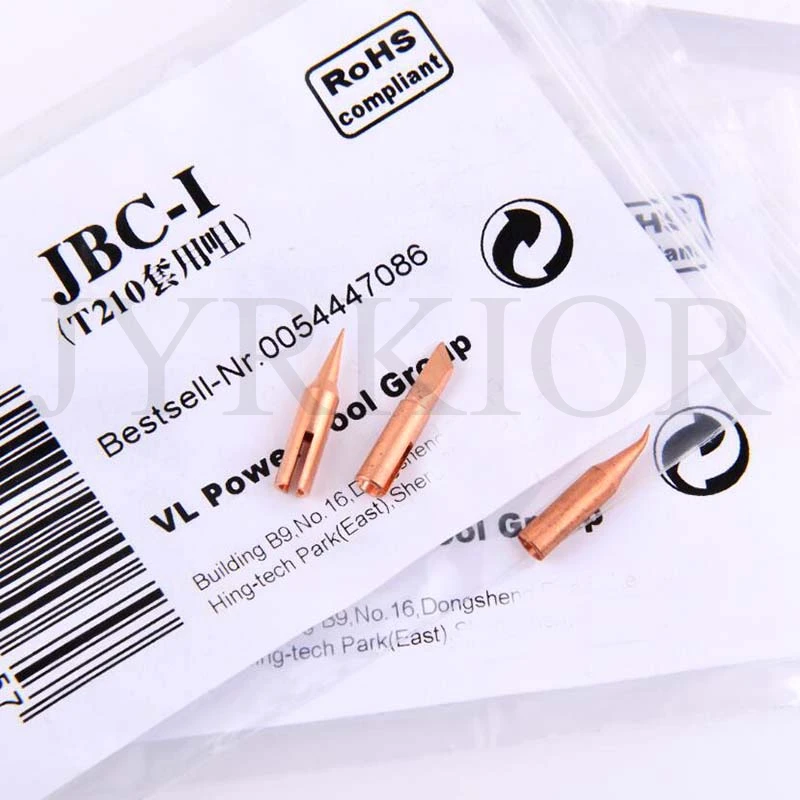 Pure Copper Electric Soldering Iron Tip Power Tool High Precision Practical