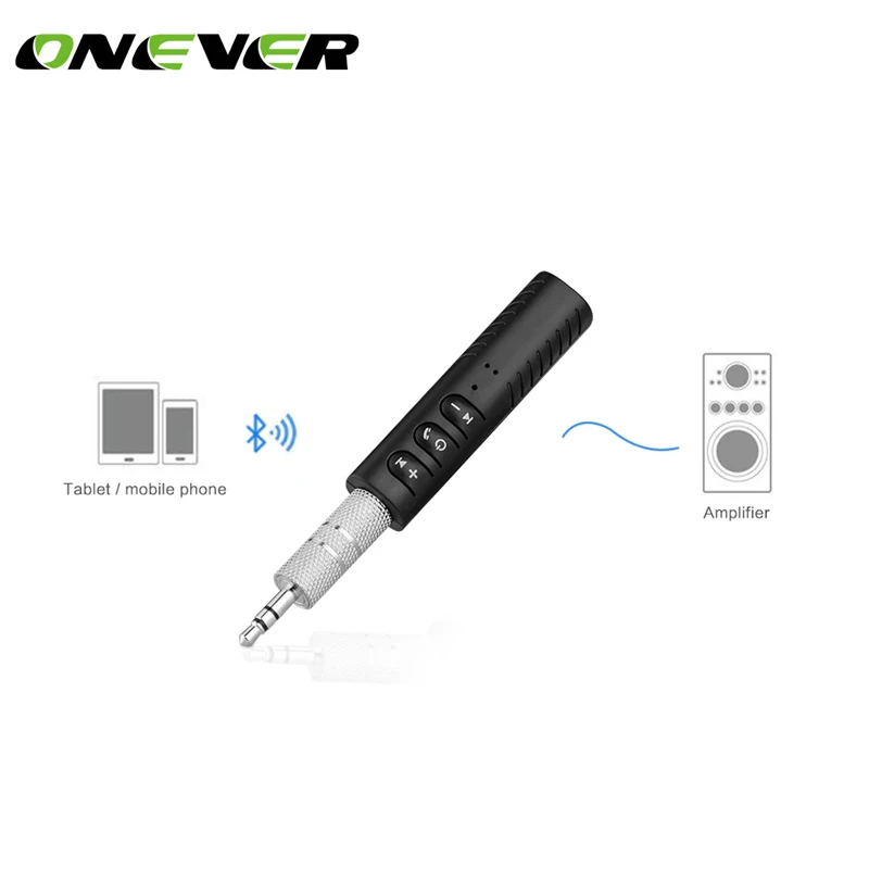 

Bluetooth Car Kit New Bluetooth AUX Audio Receiver 3.5 Jack Music Reception Broadcast Car Bluetooth Hands-free