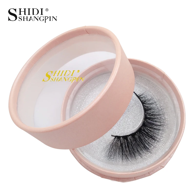 

SHIDISHANGPIN 1 Pair 3d mink lashes natural long mink eyelashes 3d handmade false lashes 1 box soft false eyelashes 73