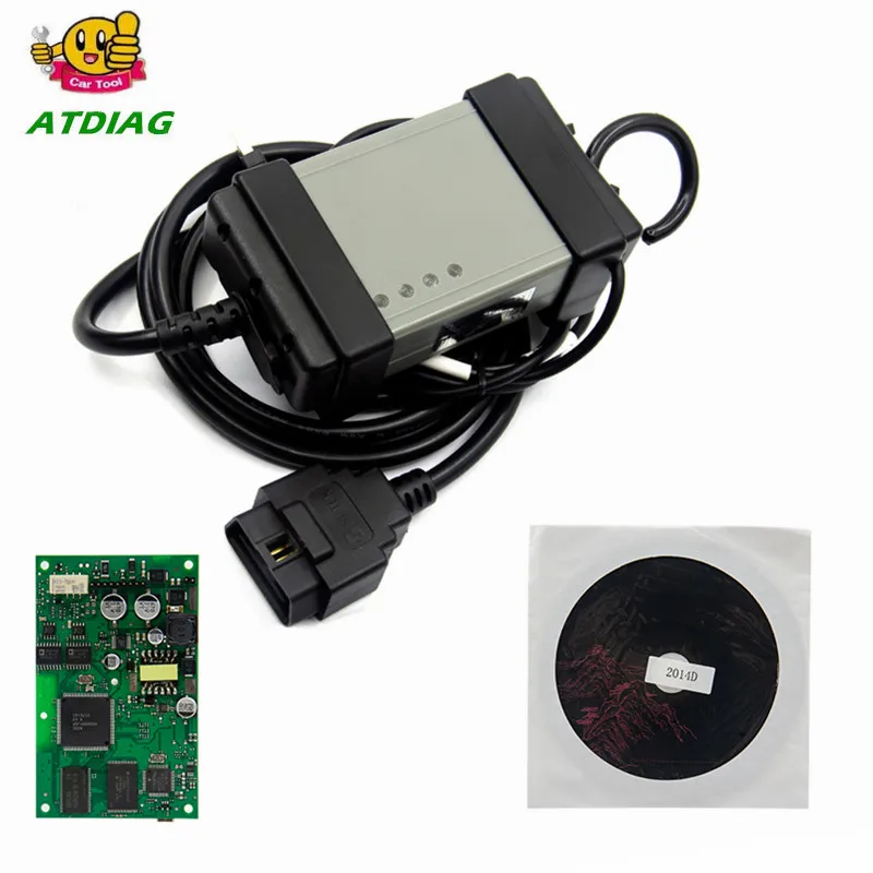 

Professional For Volvo Vida Dice 2014D Full Chip OBD2 Diagnostic Tool Vida Dice Pro For Volvo With Green PCB Board Free Ship