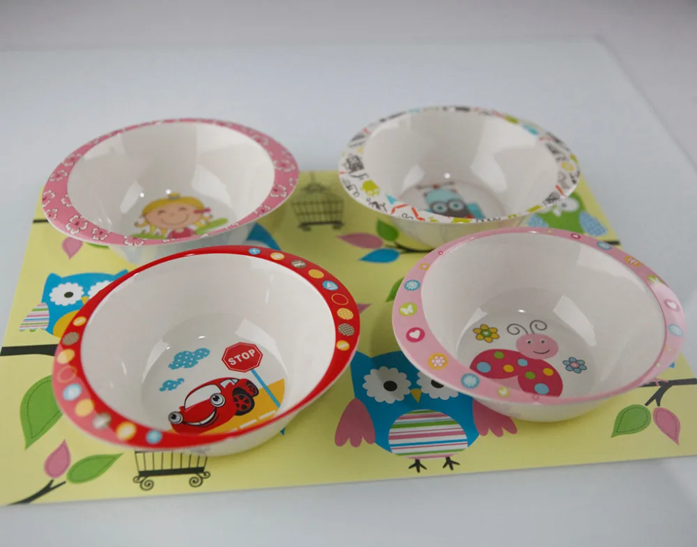 Sisi& Tommee детское Кормление тарелка из бамбукового волокна миска блюда BPA бесплатно столовая посуда для малышей Дети