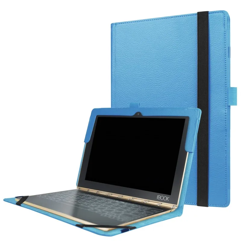 For Lenovo Yoga Book Case PU Leather Protective Case Cover for Lenovo