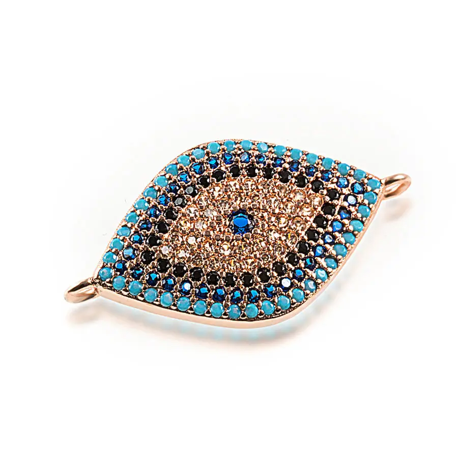 DIY Jewelry Connectors Handmade Craft Greek Evil Eye Charms Accessories For Women Men Needlework Making | Украшения и аксессуары