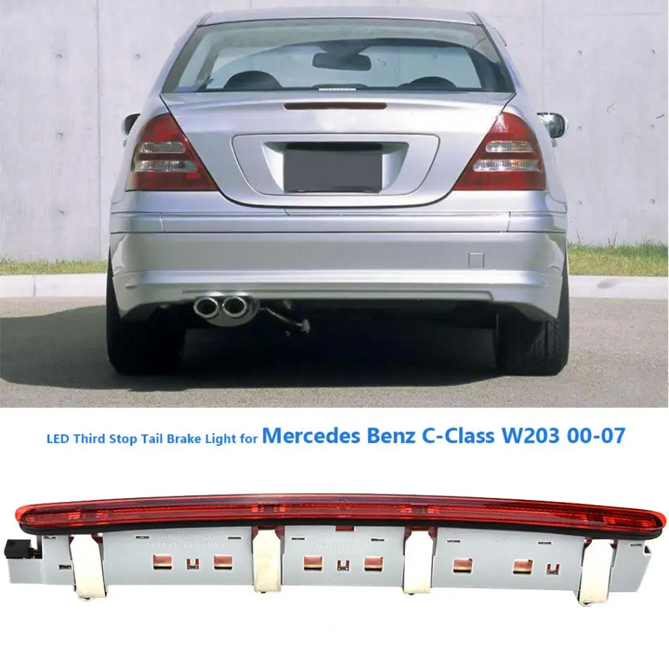 Светодиодный задний стоп-светильник для Mercedes Benz C-Class W203 01-07 C230 C280 C350 2038201456 задний фонарь для автомобиля