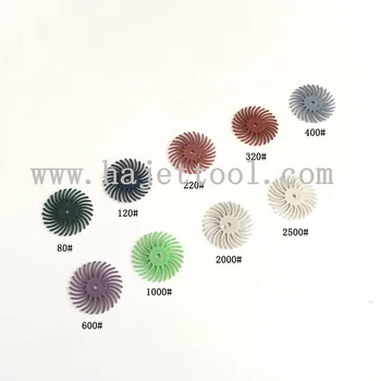 

Free Shipping 80# 120# 220# 320# 400# 600# 1000# 1" Metal Polishing Tools Bristle Brushes Radial 3M Bristle Discs 3000pcs/bag