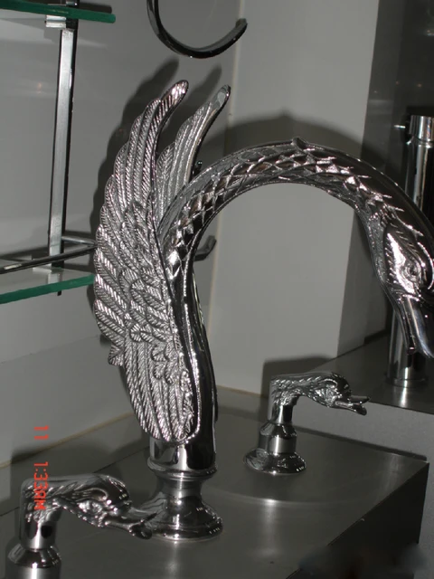 Free Shipping 3 Piece Roman Tub Swan Faucet Bathroom Faucets Chrome Free Shipping 3 Piece Roman Tub Swan Faucet Bathroom Faucets Chrome Sink