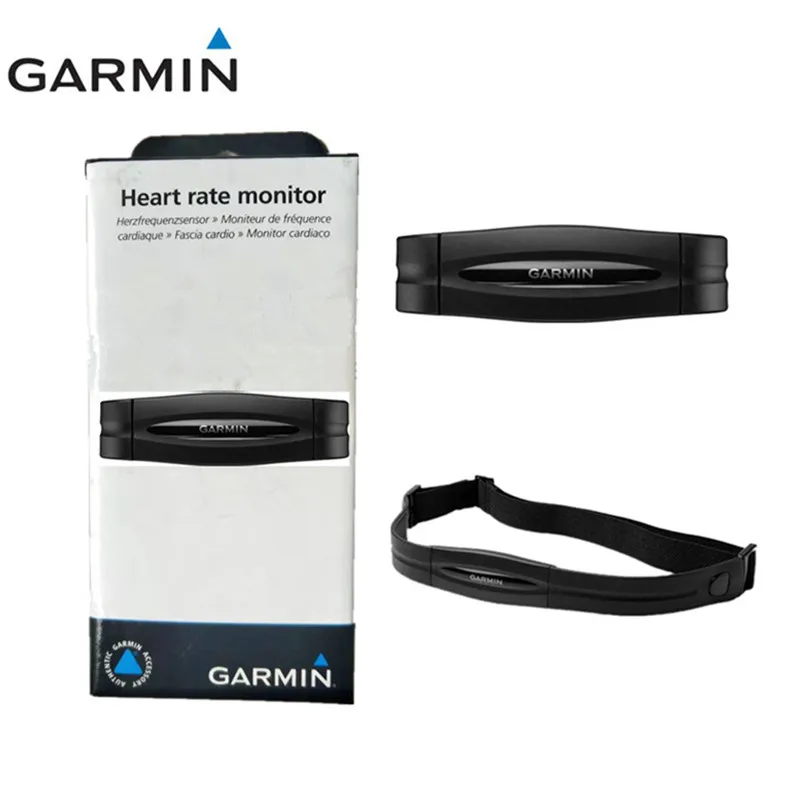 Garmin HRM1G мониторинг сердечного ритма с нагрудным ремнем ANT+ водонепроницаемый бренд первого поколения HRM и коробка черный