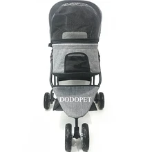 15kg Folding Dog/Cat Strollers Carrier Cart Pet Travelling Buggy Stroller Bag Pet Carriage House Outdoor Dog Kennel Pram