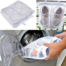  New arrival Sneaker Tennis Boots Sports Shoes Mesh Laundry Washing Bag Household Essentials AC1Q 