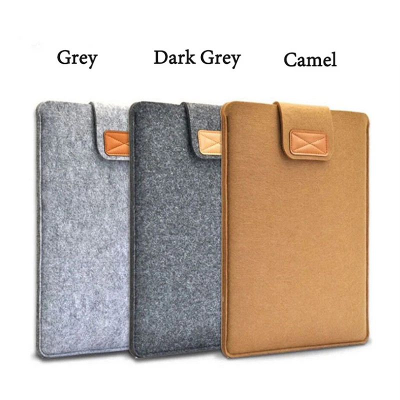 Soft Felt Notebook Laptop Sleeve Bag Pouch Case For Macbook Pro Reitina