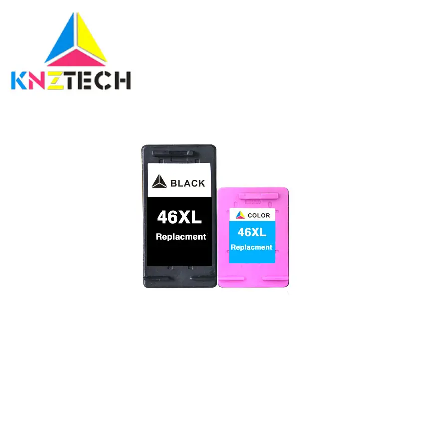 Картридж с чернилами KNZ совместимый hp46 46xl для картриджа принтера 46 DeskJet 2020hc 2025hc