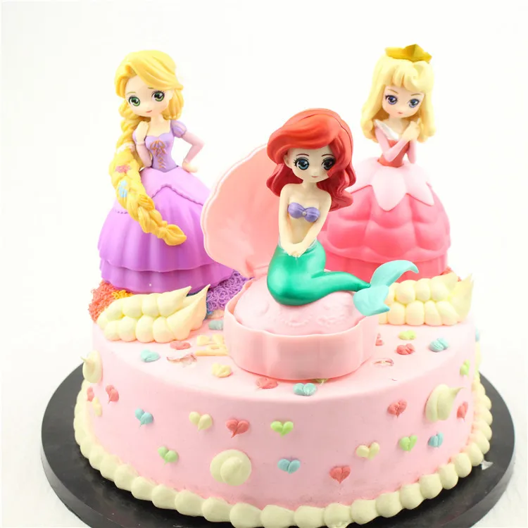 

5 Inch Princess Belle Cinderella LOL Baby Dolls In Egg PVC Action Figures LOL Ball Toy