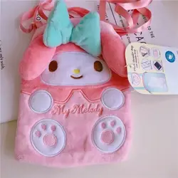 My Melody Cinnamoroll пудинг собака рисунок «Hello Kitty» плюшевые аниме кошелек мини-рюкзак для девочек 18 см * 13 см