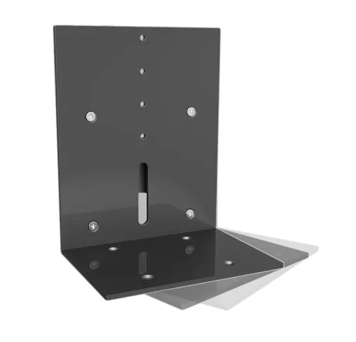 Montagem na Parede de Alumínio Suporte Alto-falante Inclinação Giratória Áudio Montagem Suspensão Rápida Fácil Instalação Rack Bl-s01 - Image 3