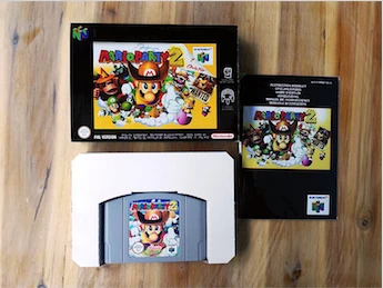 

64 Bit Games ** MarioedParty 2 ( PAL EUR Version!! box+manual+cartridge!! )