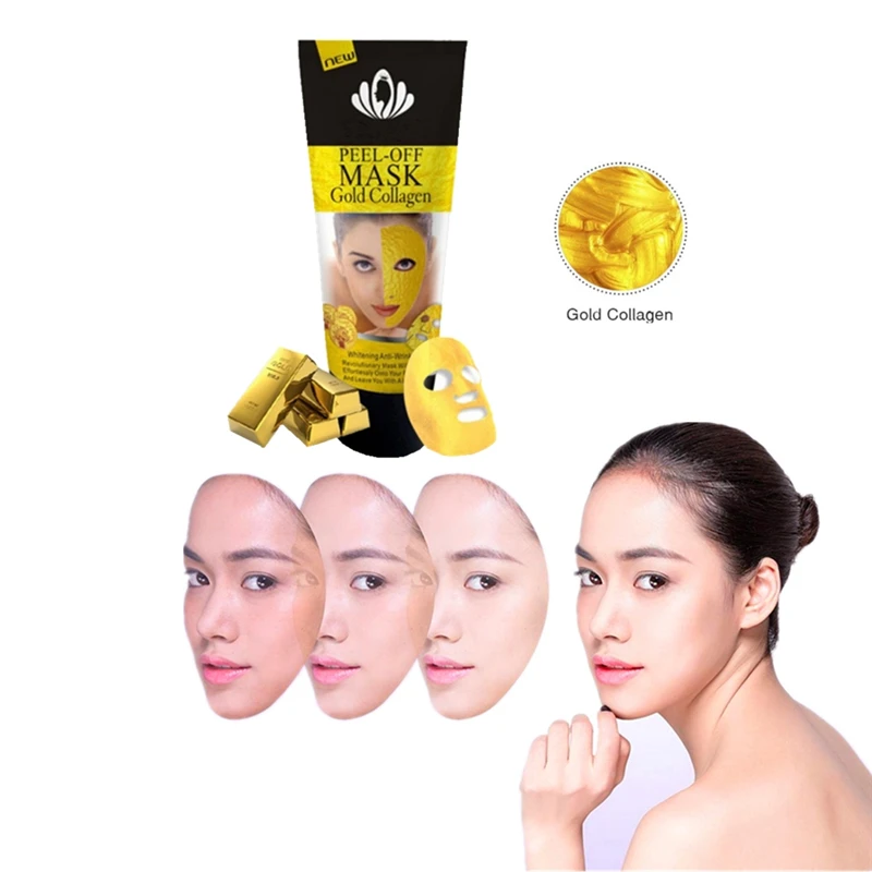 

2019 1Pcs 24K Gold Collagen Facial Mask Anti-aging Anti-Wrinkle Firming Moisturizing Lasting Hydrating Face Care Skin Mask