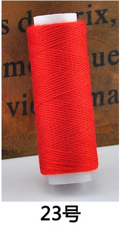 Высокое качество профессиональных швейных ниток для Крест патчи вышивки патч скрапбукинга вышивка крестом Z472 - Цвет: 23N red