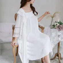 Высокое качество, Осень-зима, женская сексуальная ночная рубашка, банный халат, наборы, кружевное хлопковое ночное белье, ночная рубашка, халаты, набор, домашняя одежда, пижама 8091