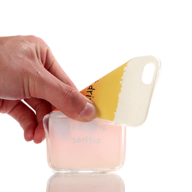 Ikasefu мультфильм живопись тпу case для iphone 5s se 6 с ультра тонкий soft phone чехол 5 защитной