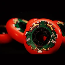 Колеса для катания на коньках красные Тормозные колеса 90 а 8 шт./партия