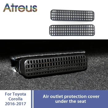 

Atreus 1set For Toyota Corolla 2018 2014 2015 2016 2017 Car Seat Air Conditioner Air Outlet Protective Cover Sticker