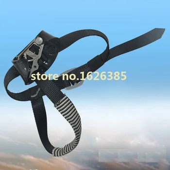 

Left or right foot leg ascending device for outdoor rock mountain climbing rope ice belt lifting sling rigging hardware